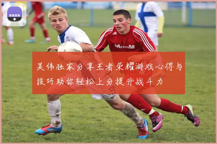 吴伟独家分享王者荣耀游戏心得与技巧助你轻松上分提升战斗力