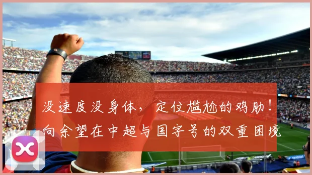 没速度没身体，定位尴尬的鸡肋！向余望在中超与国字号的双重困境