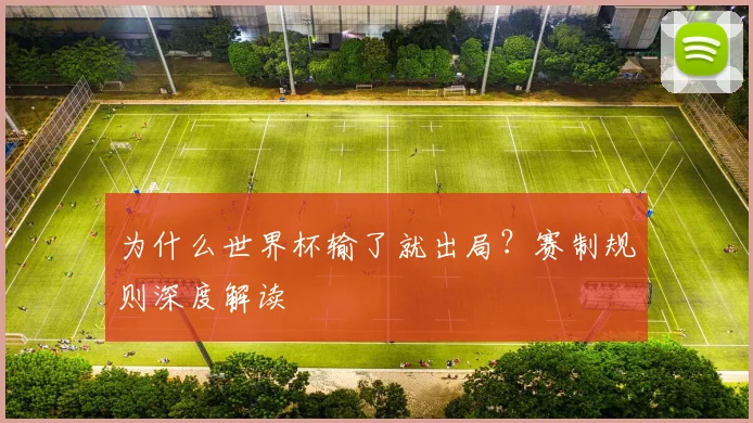 为什么世界杯输了就出局?赛制规则深度解读