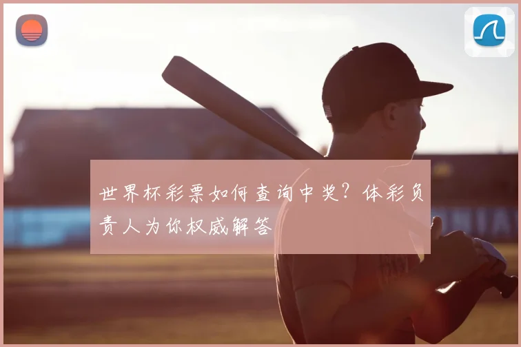 世界杯彩票如何查询中奖？体彩负责人为你权威解答